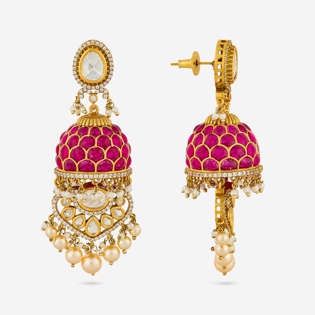 Kundan Necklace 193729 - Image 6
