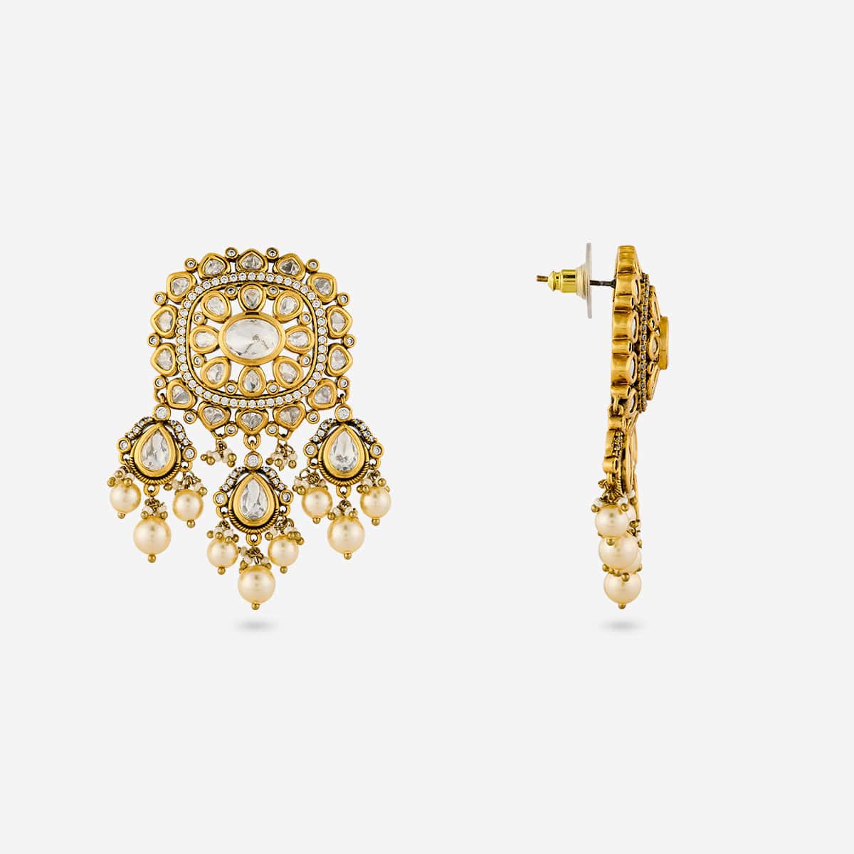 Kundan Necklace 194009 - Image 6