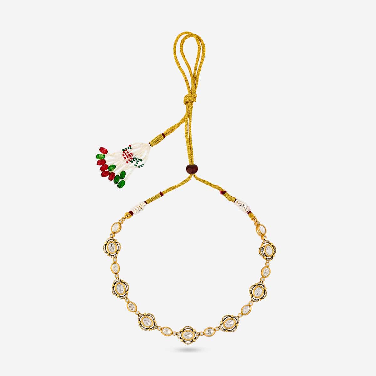 Kundan Necklace 194012 - Image 4