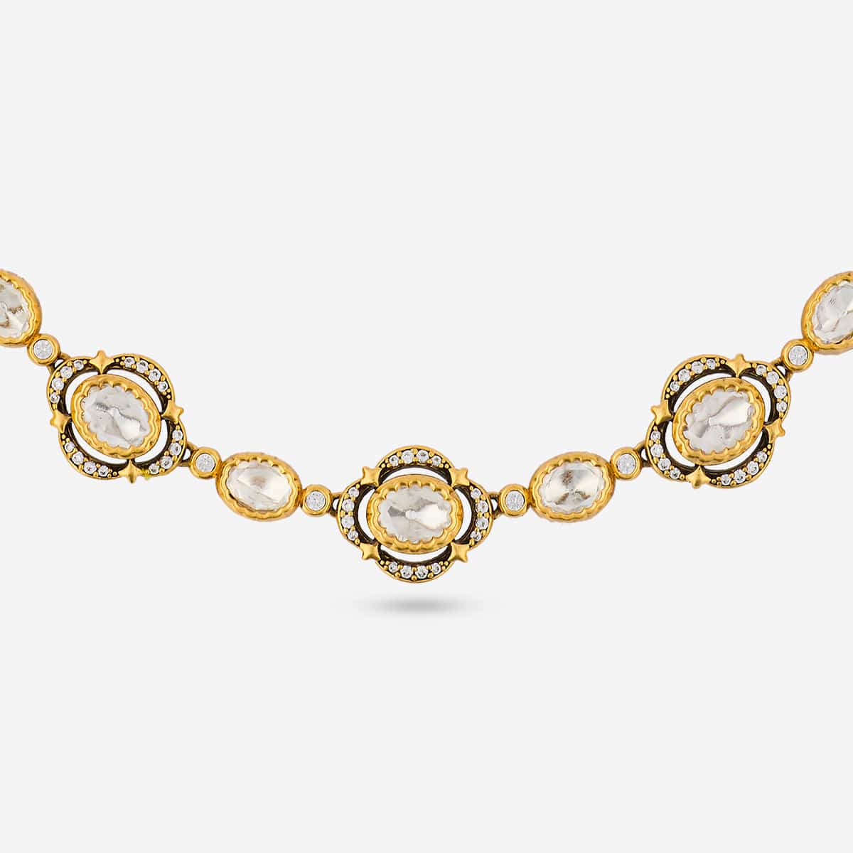Kundan Necklace 194012 - Image 5