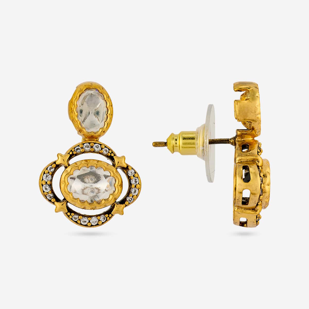 Kundan Necklace 194012 - Image 6