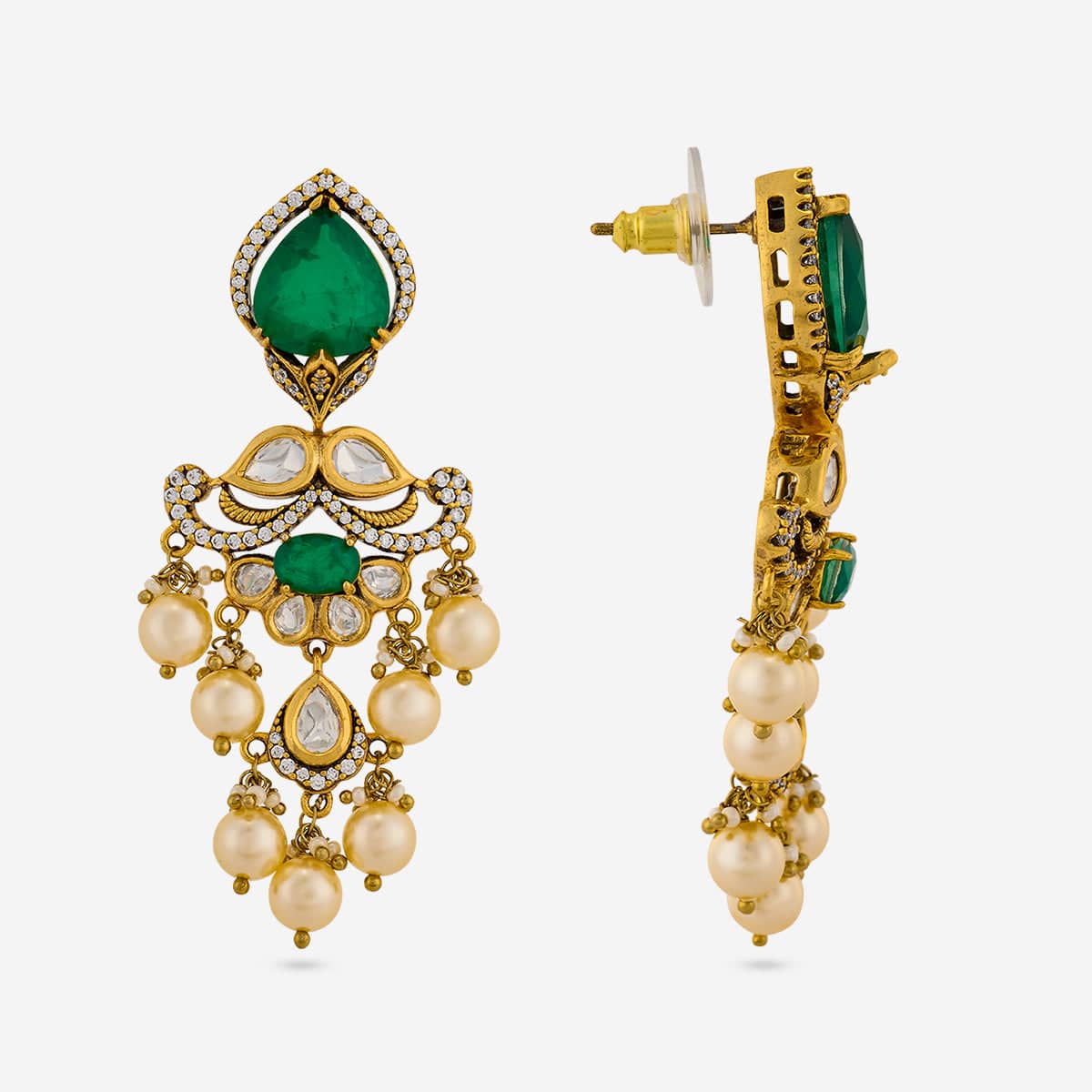Kundan Necklace 194013 - Image 11