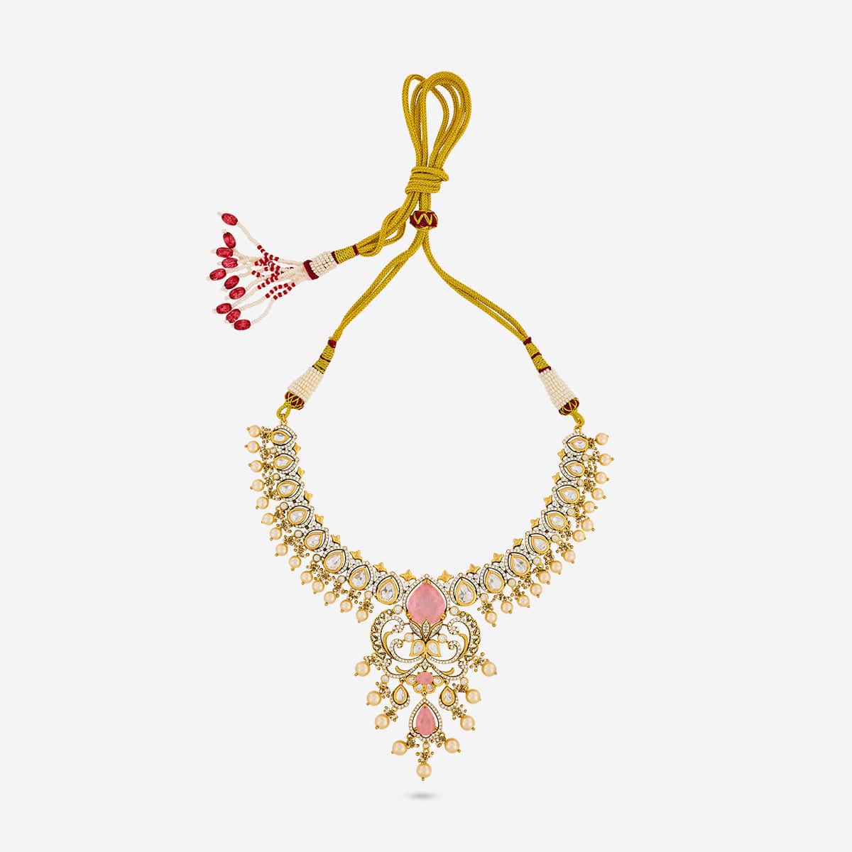 Kundan Necklace 194013 - Image 14