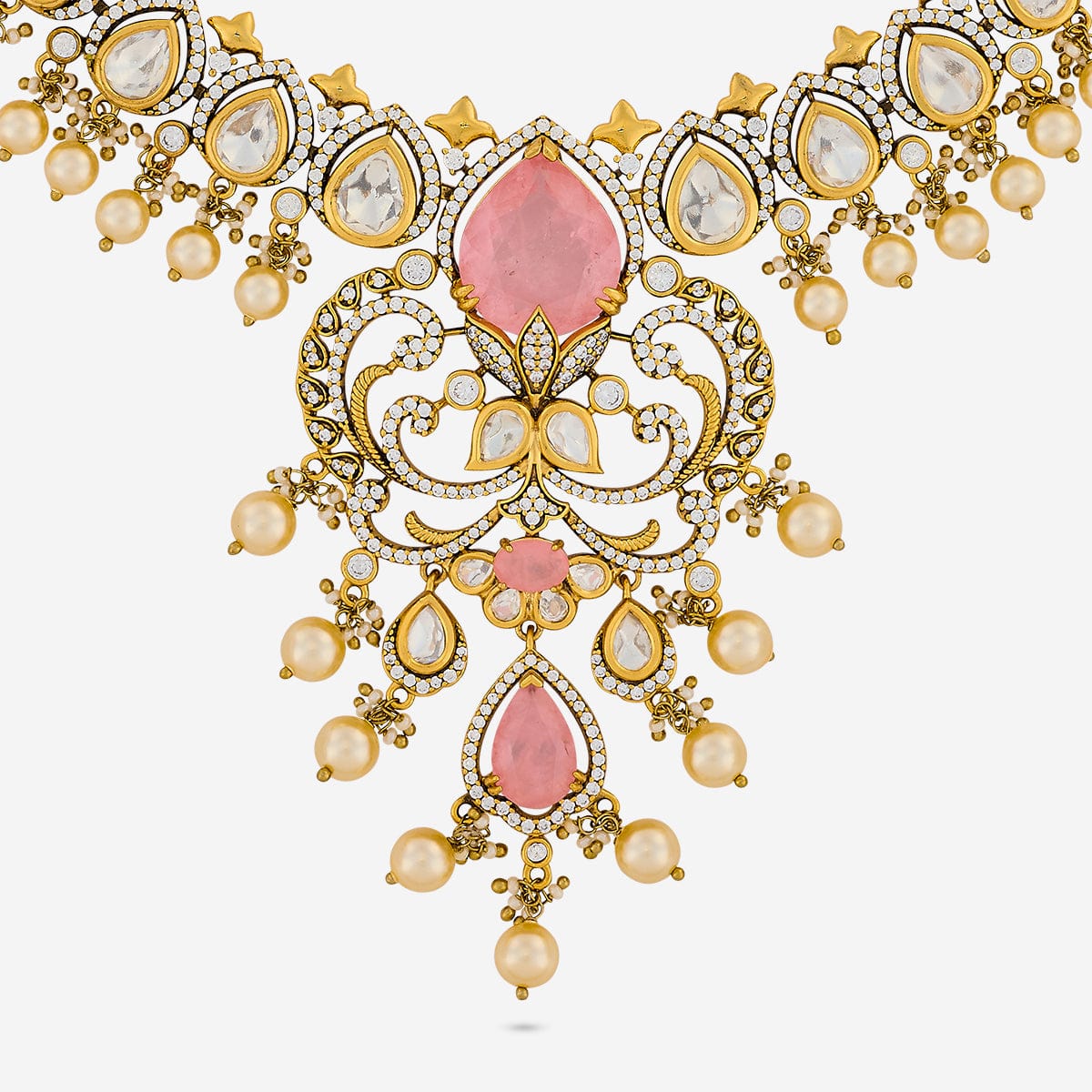 Kundan Necklace 194013 - Image 15