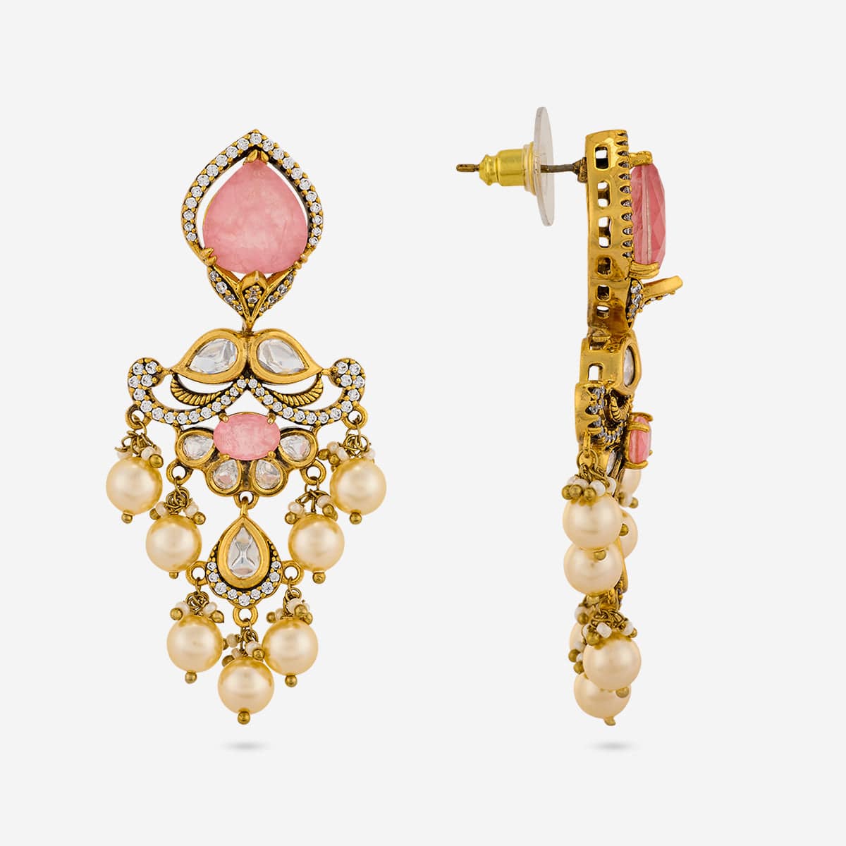 Kundan Necklace 194013 - Image 16
