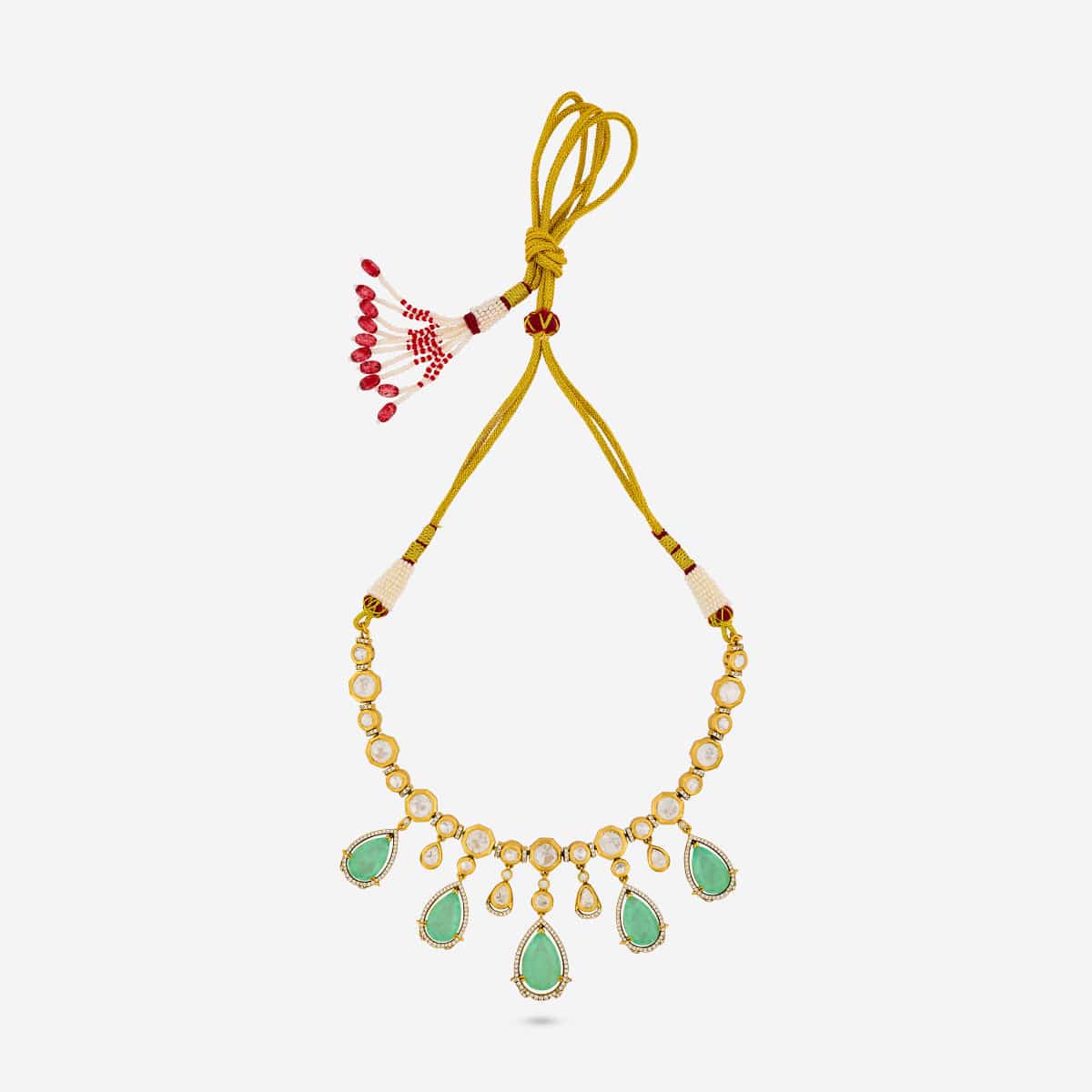 Kundan Necklace 194014 - Image 14