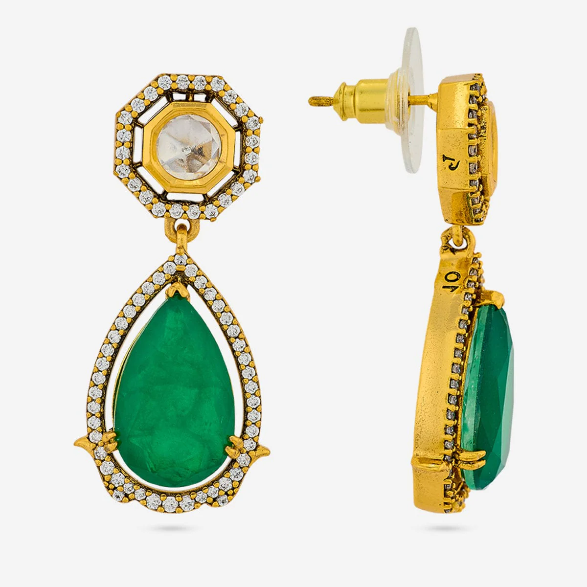Kundan Necklace 194014 - Image 6