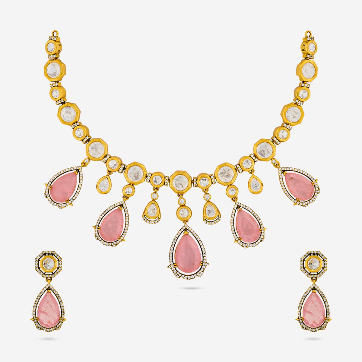 Kundan Necklace 194014 - Image 7