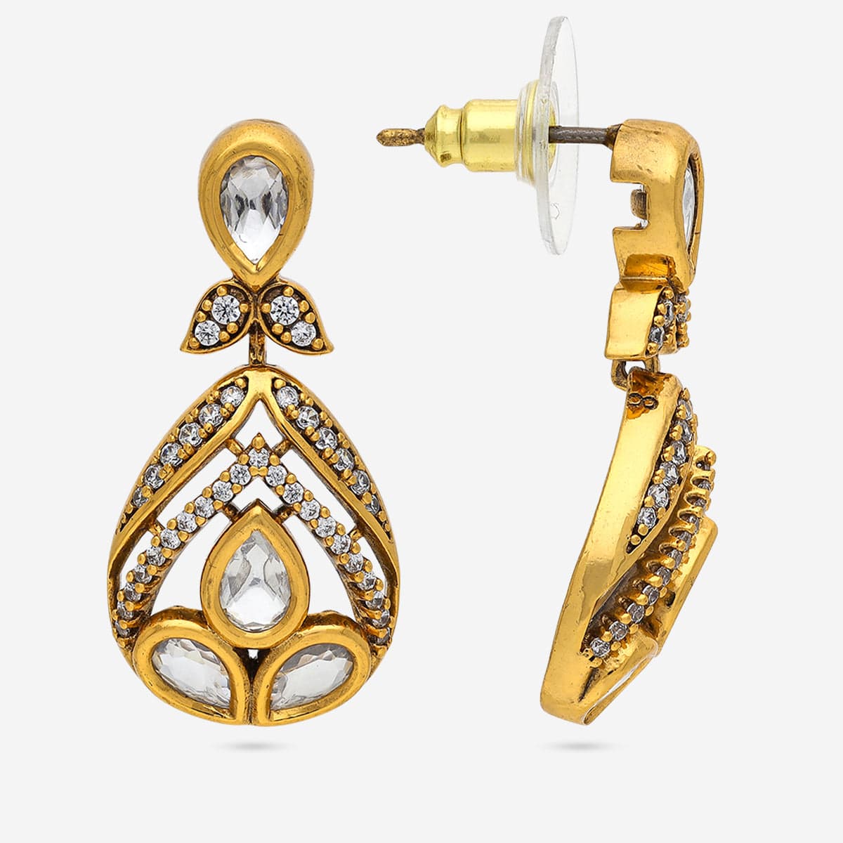Kundan Necklace 195201 - Image 6