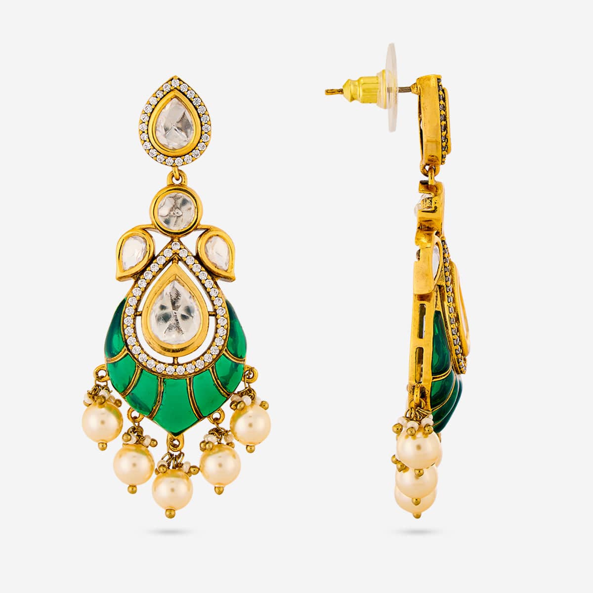 Kundan Necklace 196757 - Image 10