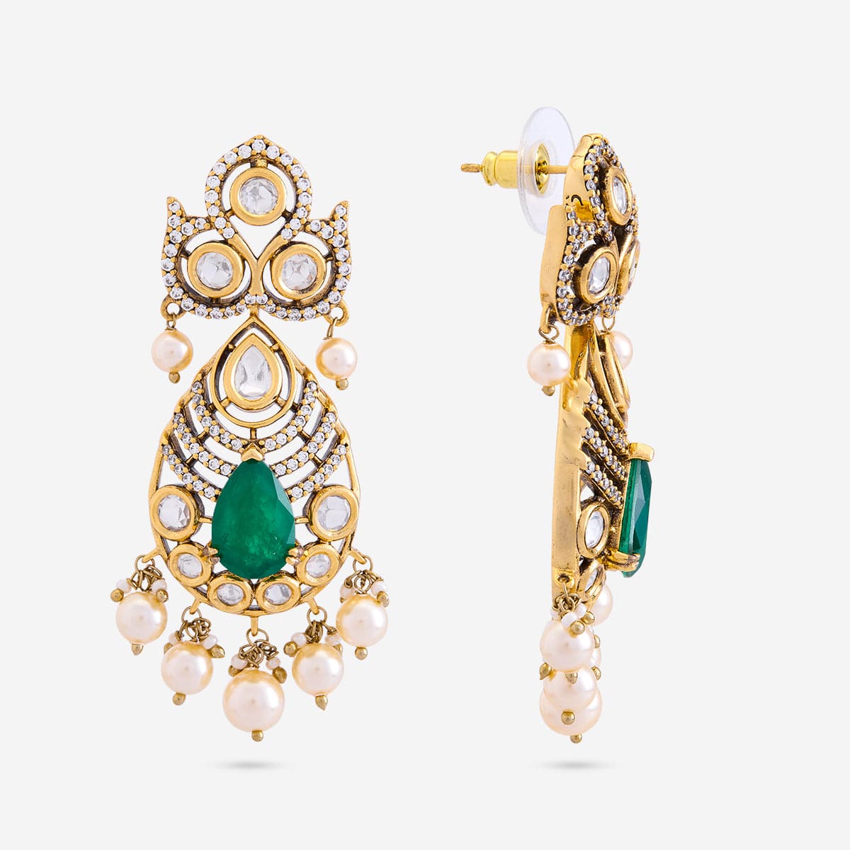 Kundan Necklace 196759 - Image 11