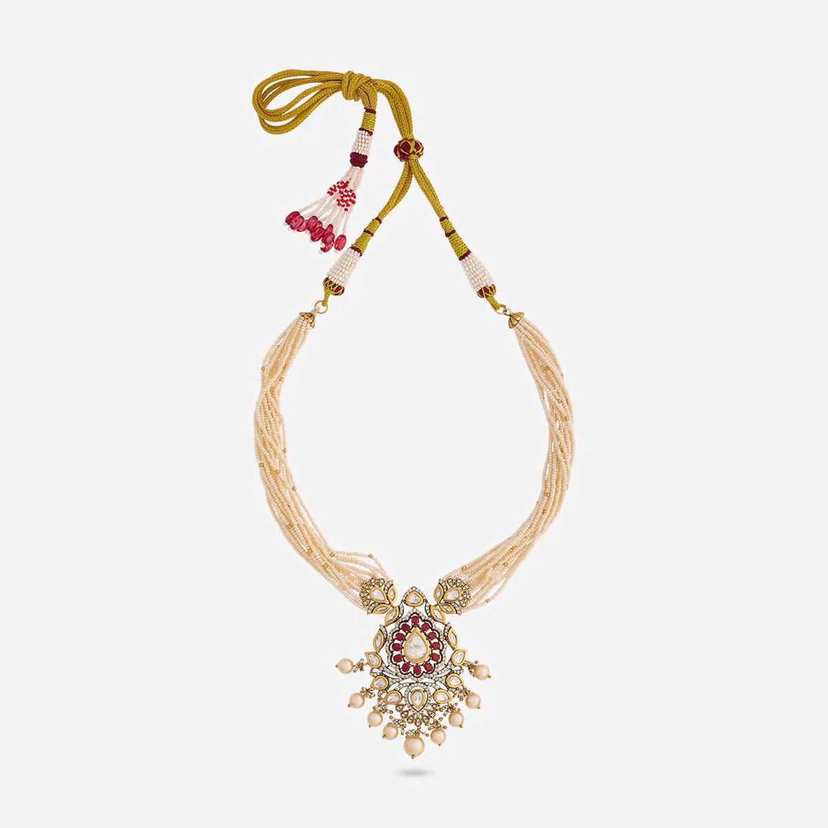 Kundan Necklace 196760 - Image 3