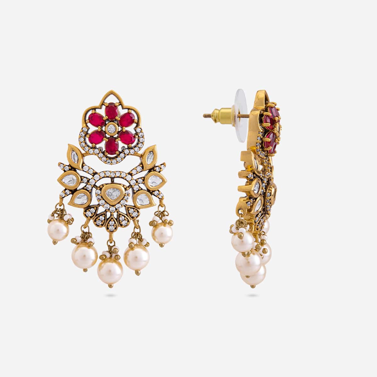 Kundan Necklace 196760 - Image 5