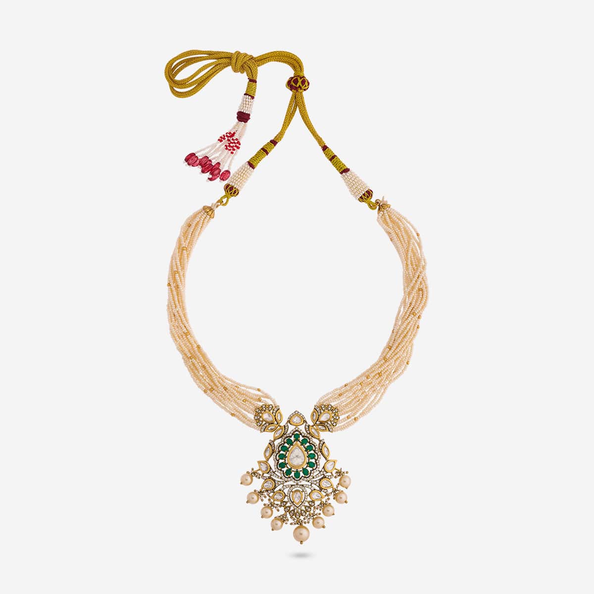 Kundan Necklace 196760 - Image 9