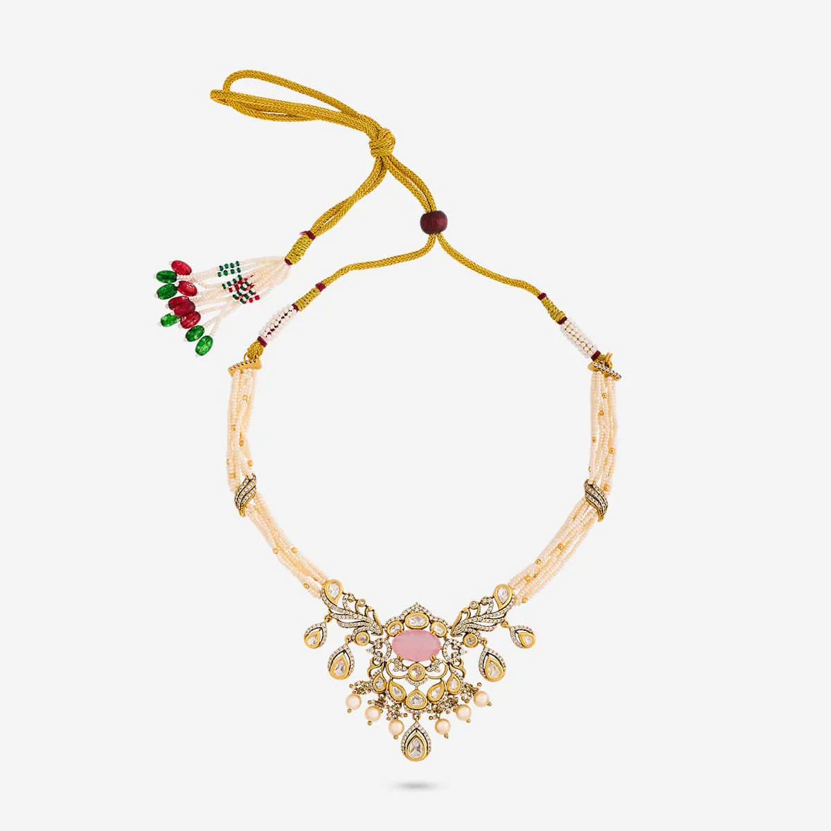 Kundan Necklace 196762 - Image 3