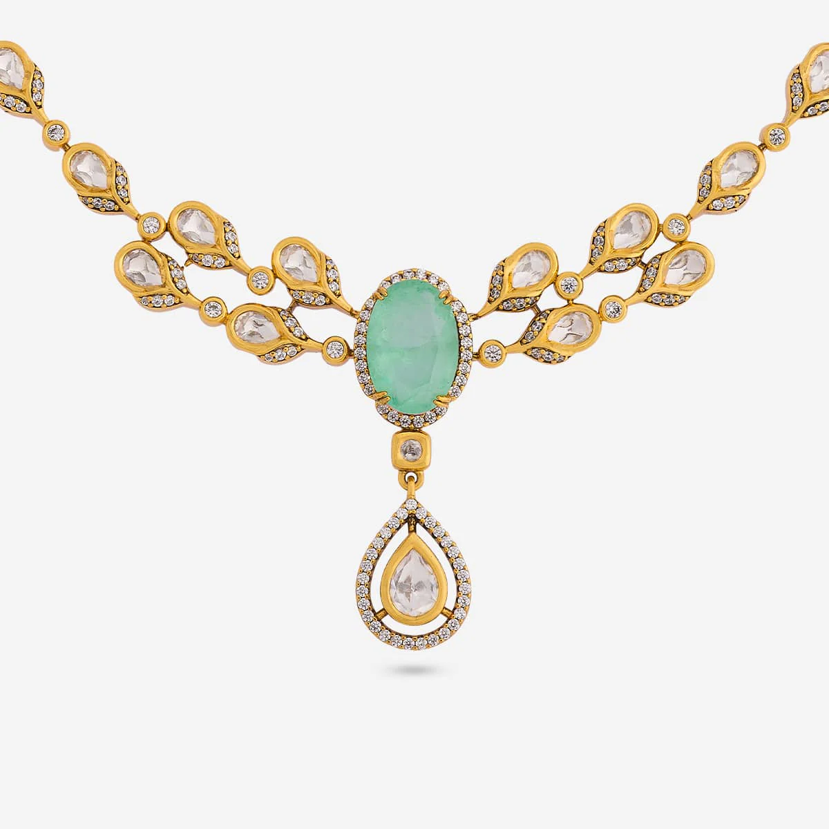 Kundan Necklace 196902 - Image 20