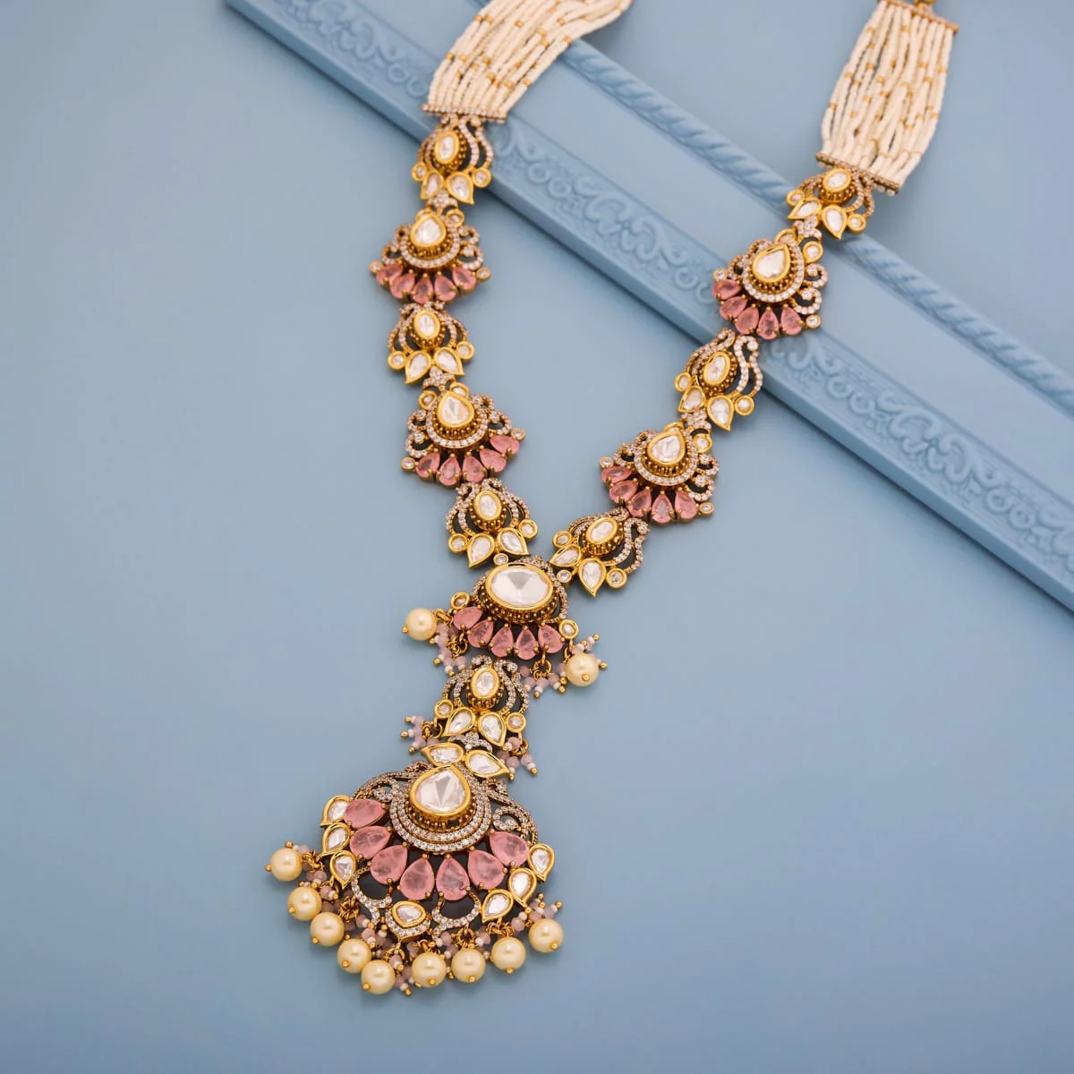 Kundan Necklace 197416 - Image 2