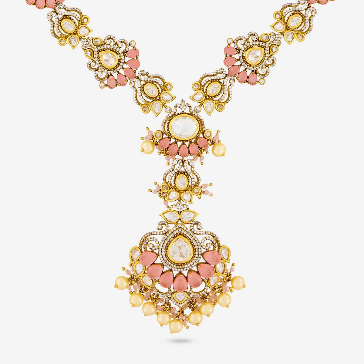 Kundan Necklace 197416 - Image 4