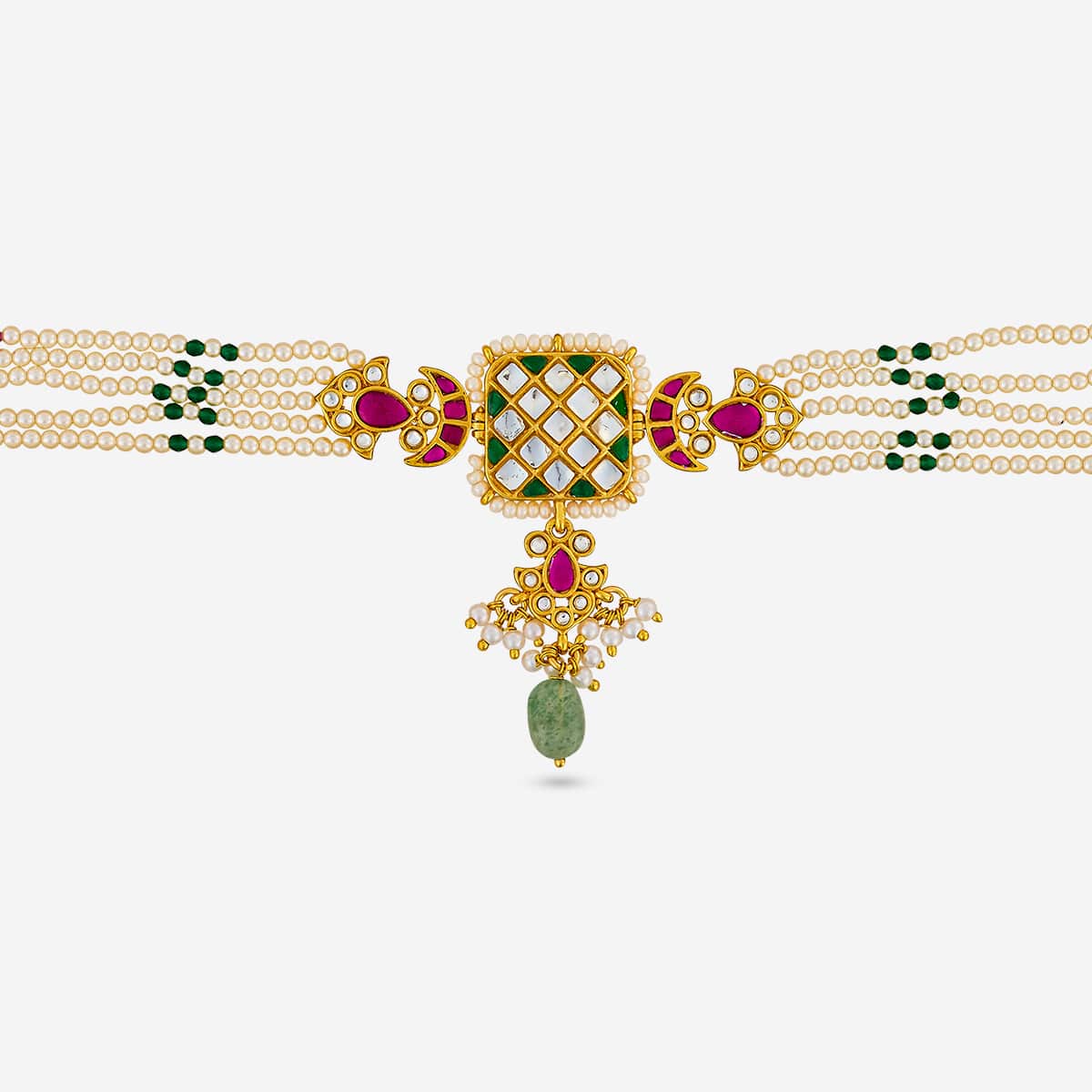 Kundan Necklace 200323 - Image 4