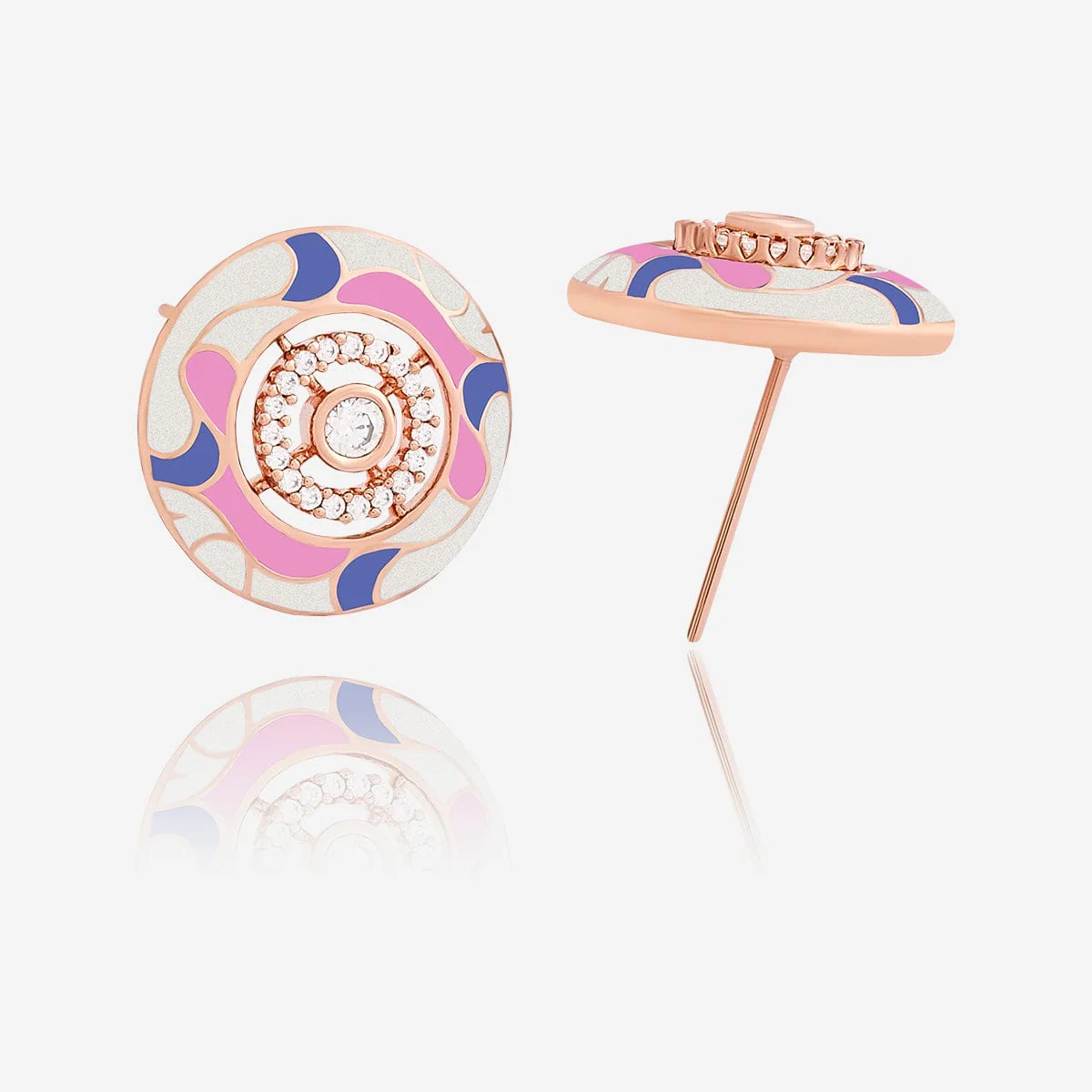 Meenakari Zircon Earring 169730 - Image 14