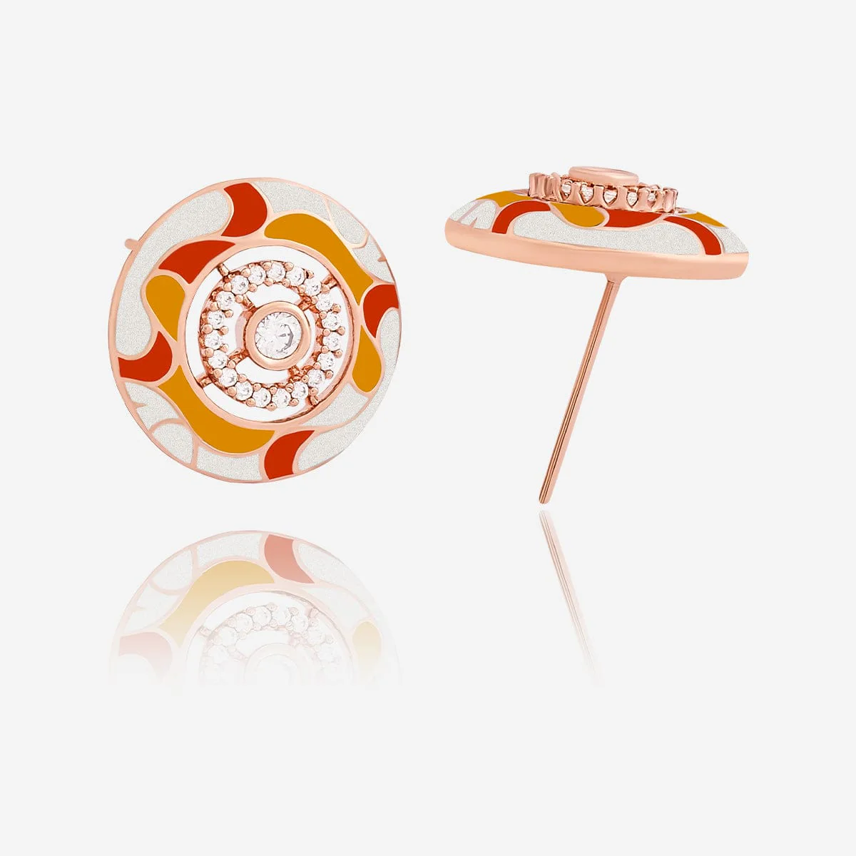 Meenakari Zircon Earring 169730 - Image 21