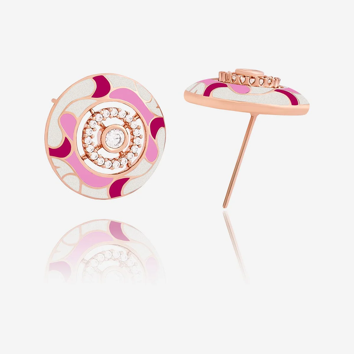 Meenakari Zircon Earring 169730 - Image 3