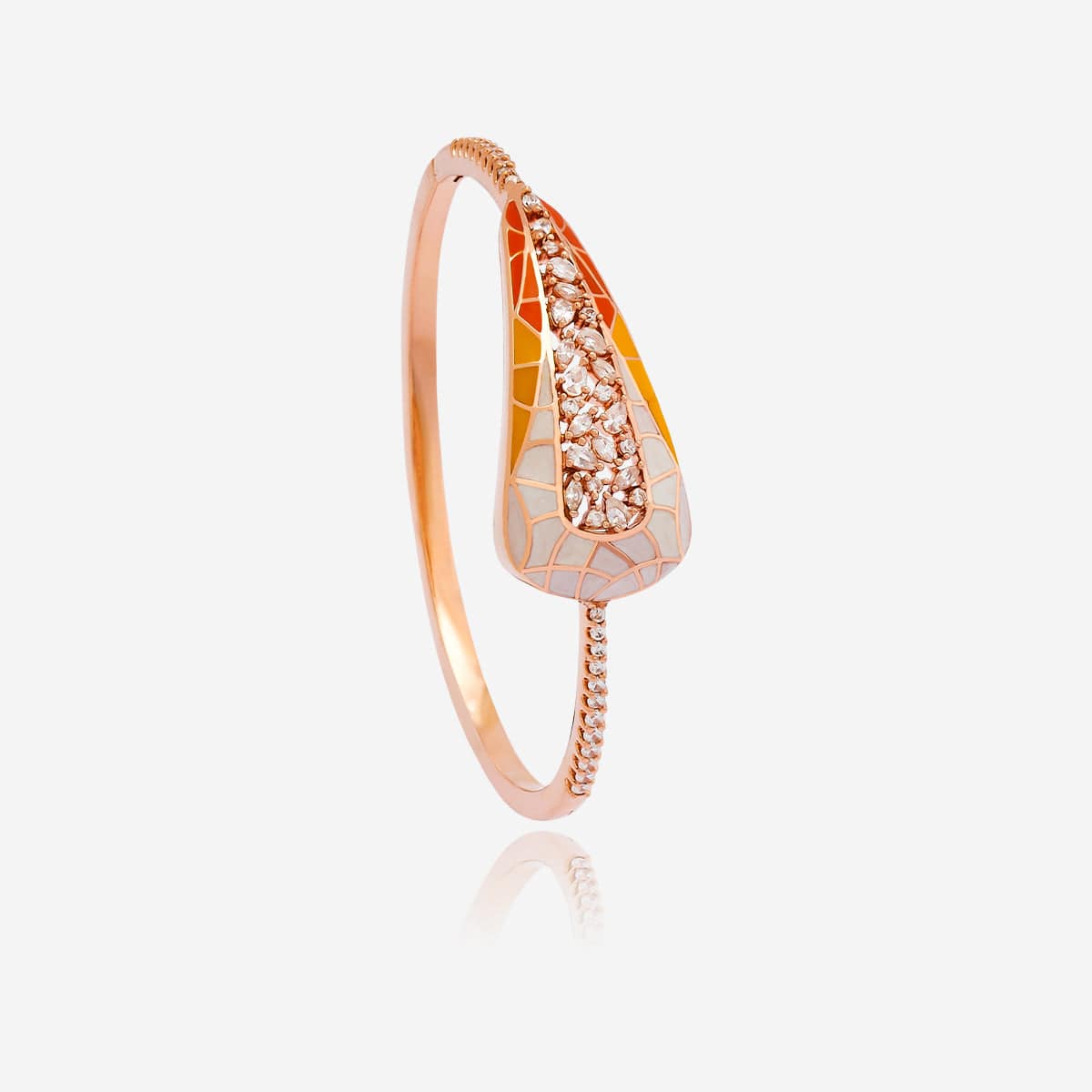 Meenakari Zircon Kada 169683 - Image 11