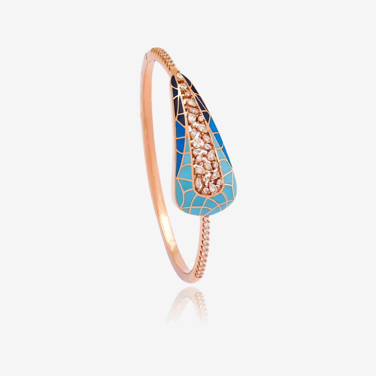 Meenakari Zircon Kada 169683 - Image 2