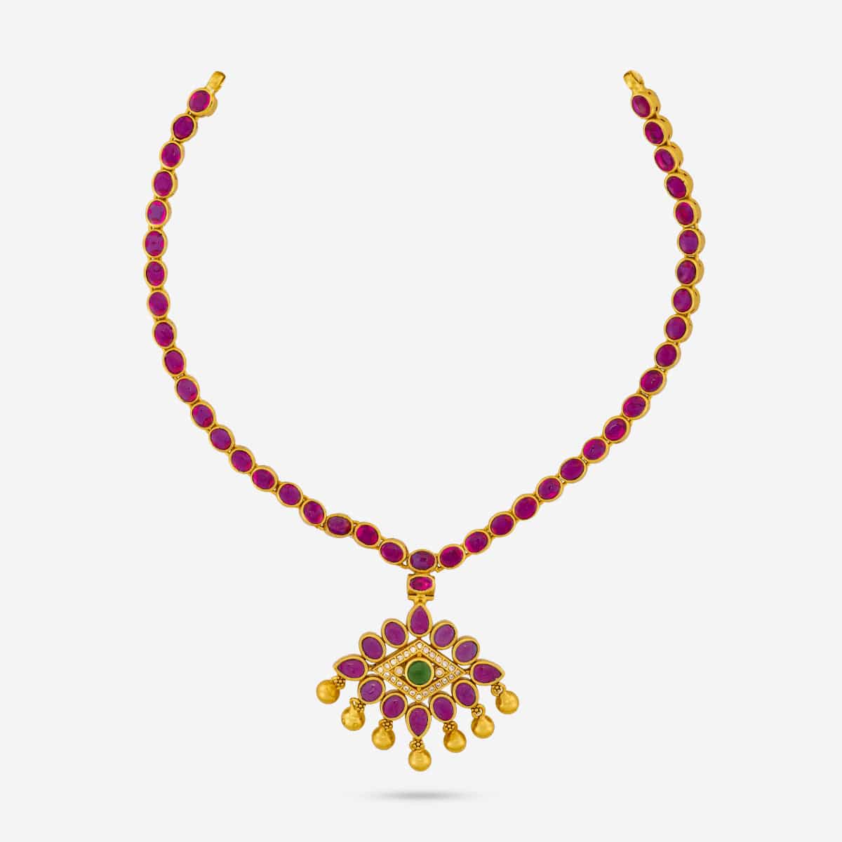 Reversible Silver Temple Necklace 173309 - Image 4