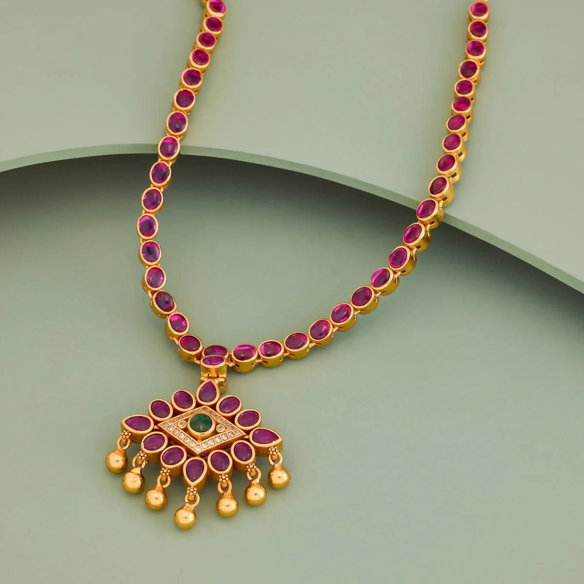 Reversible Silver Temple Necklace 173309 - Image 5