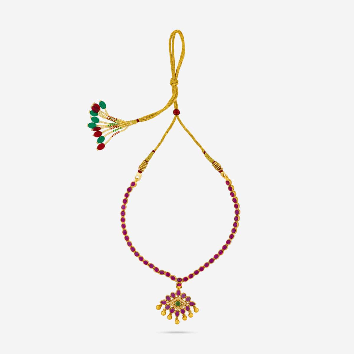 Reversible Silver Temple Necklace 173309 - Image 6