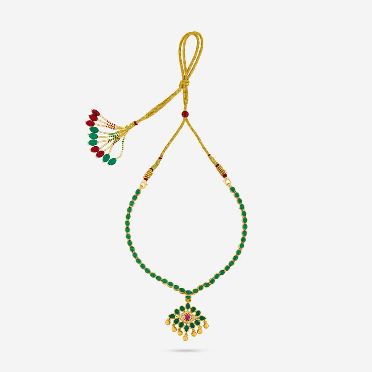 Reversible Silver Temple Necklace 173309 - Image 8