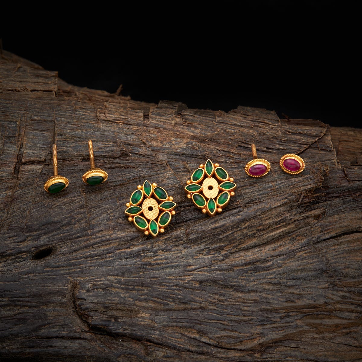 Silver Temple Earring 137834 - Image 3