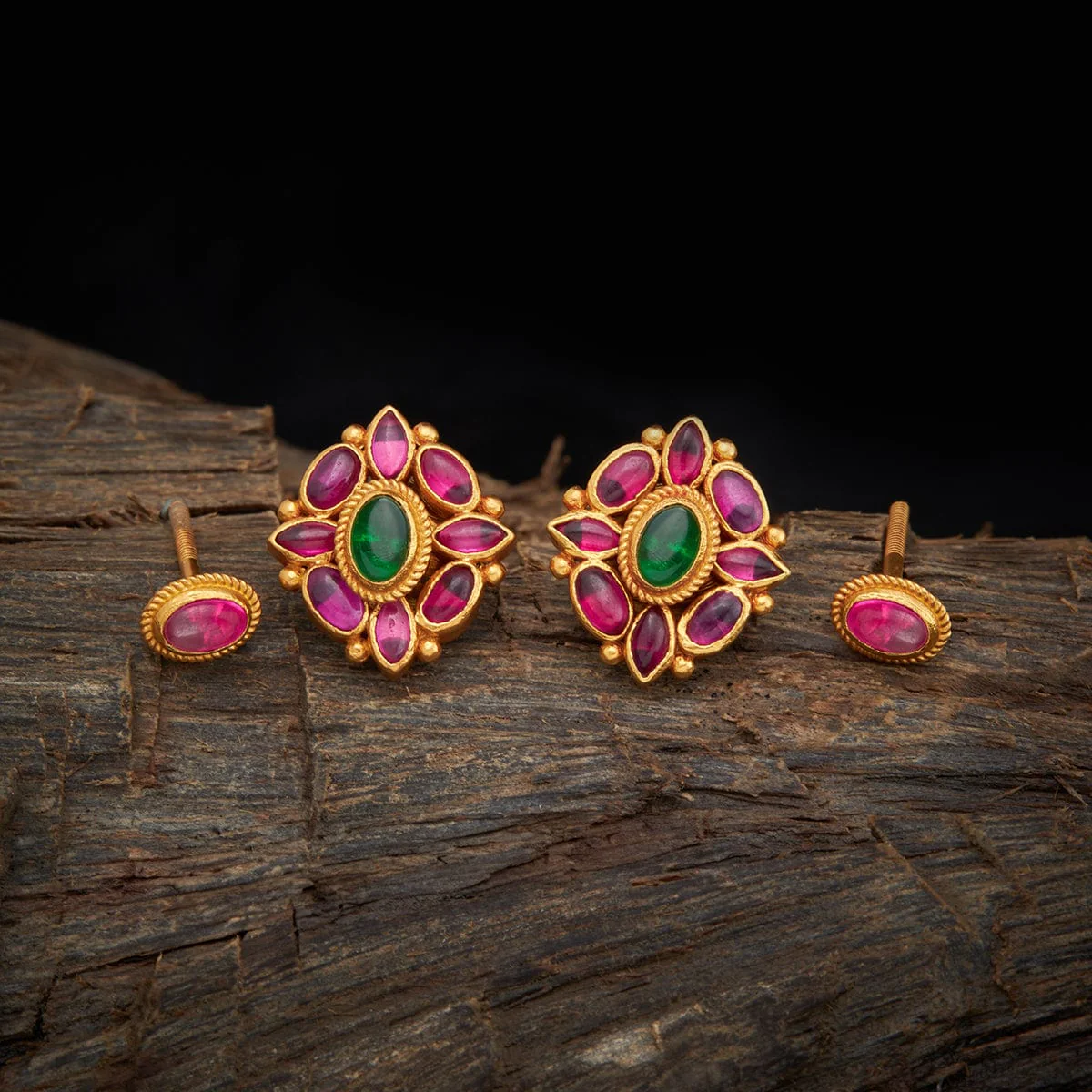 Silver Temple Earring 137834 - Image 9