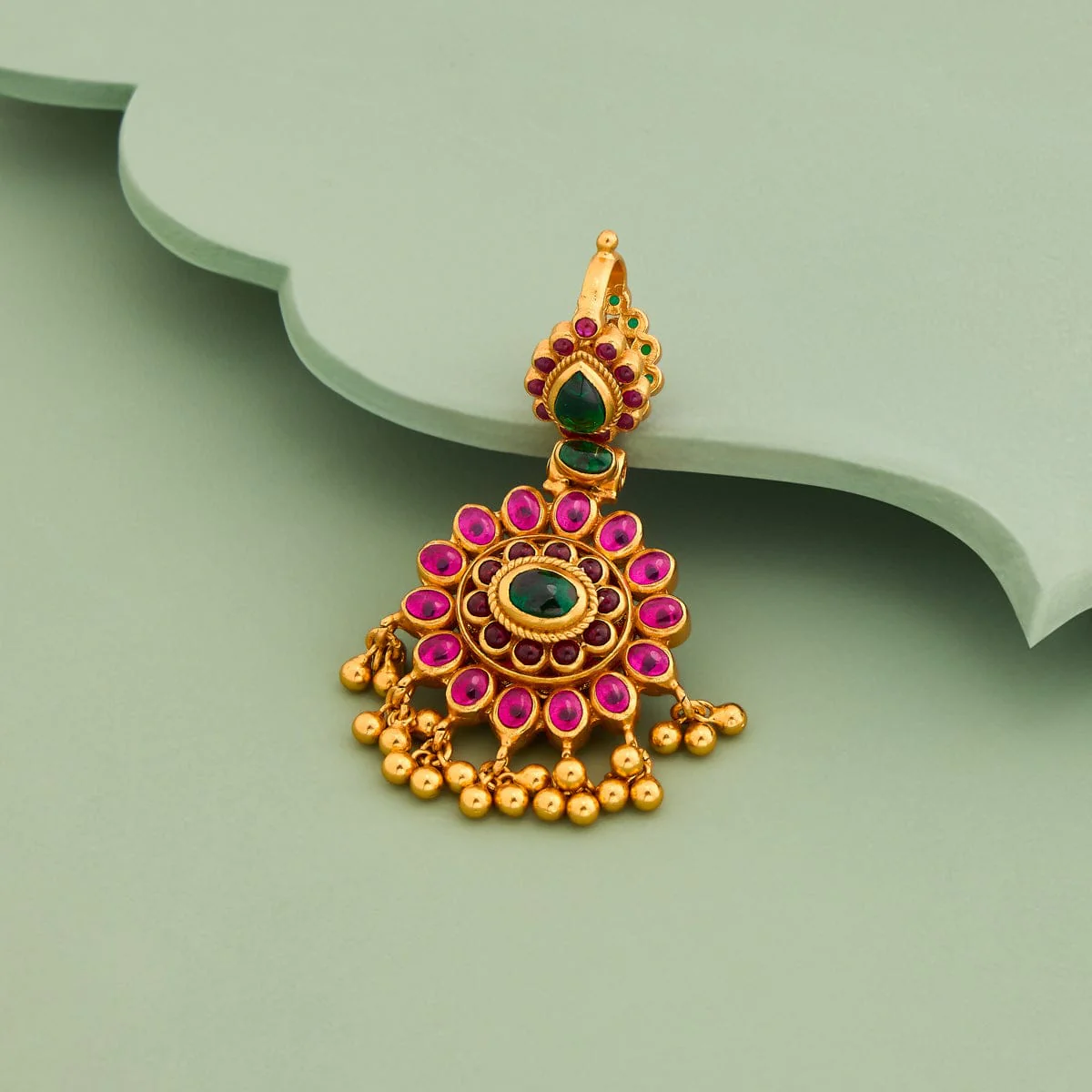 Reversible Silver Temple Pendant 190574 - Image 2