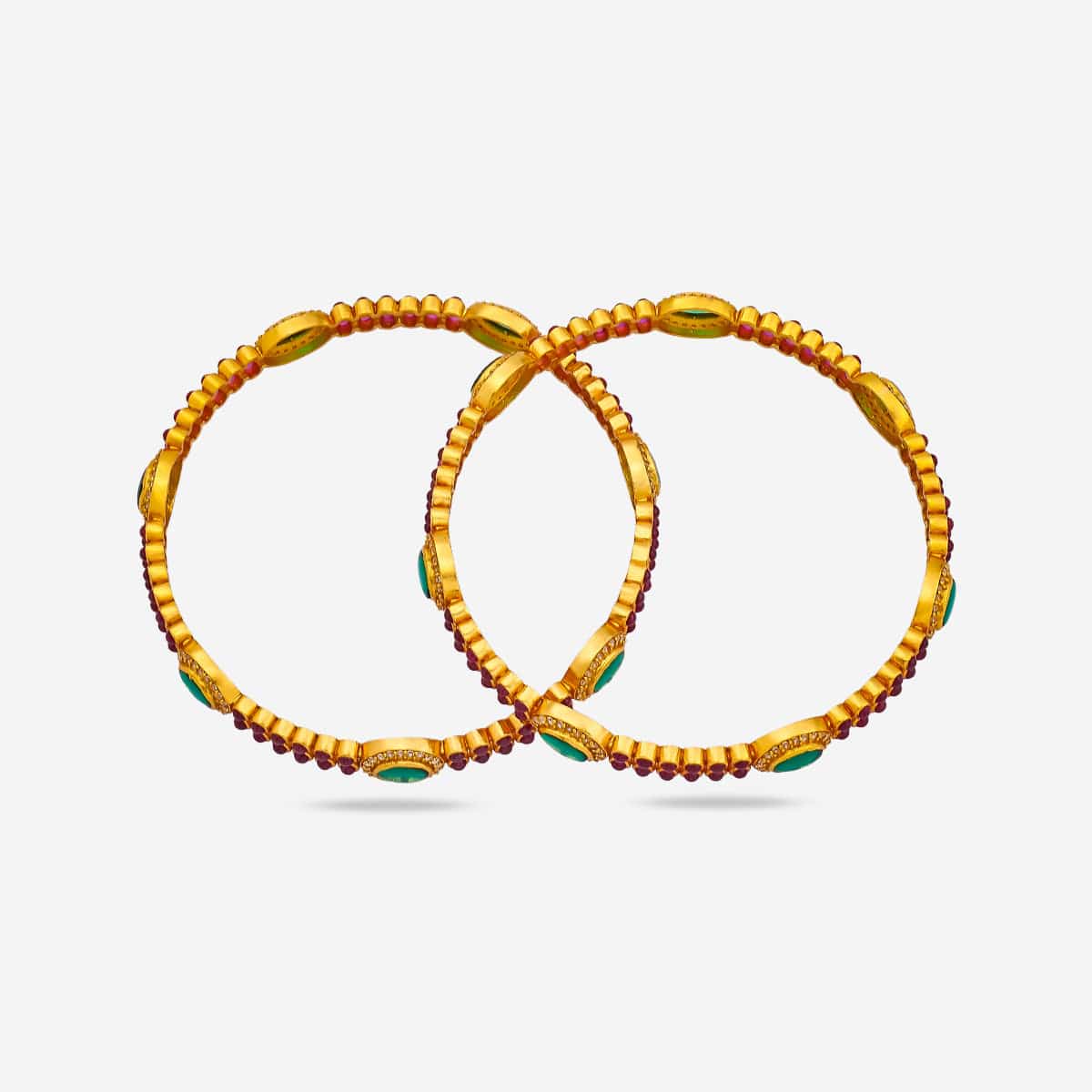 Silver Temple Bangle 154915 - Image 3