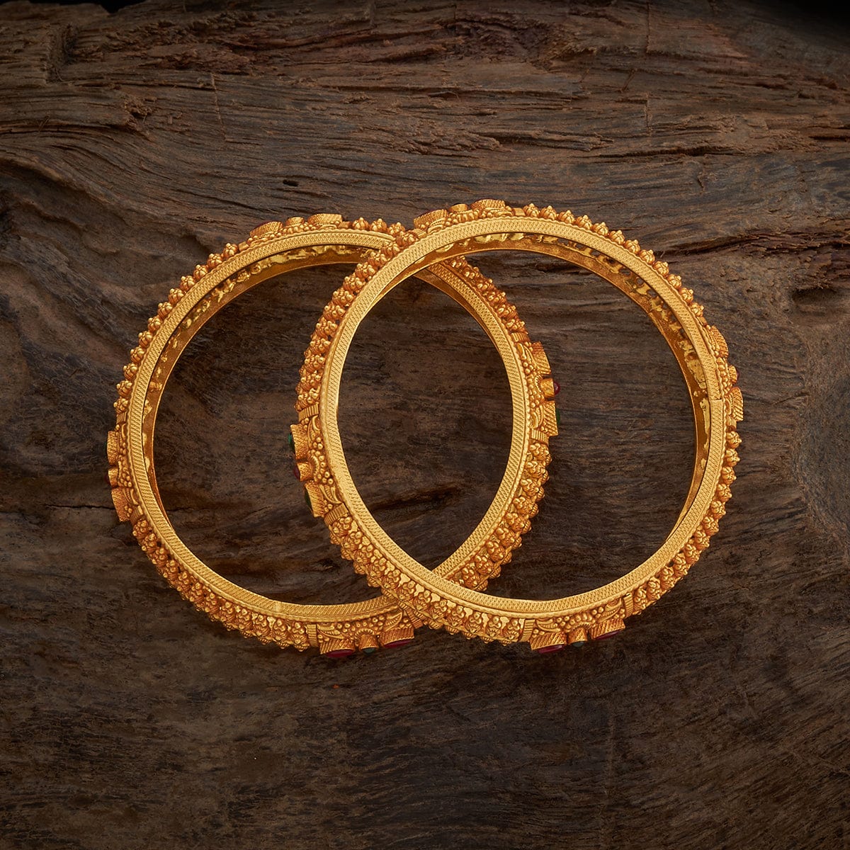 Silver Temple Bangle 163616 - Image 2
