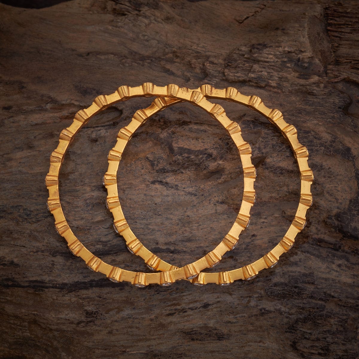 Silver Temple Bangle 170247 - Image 3
