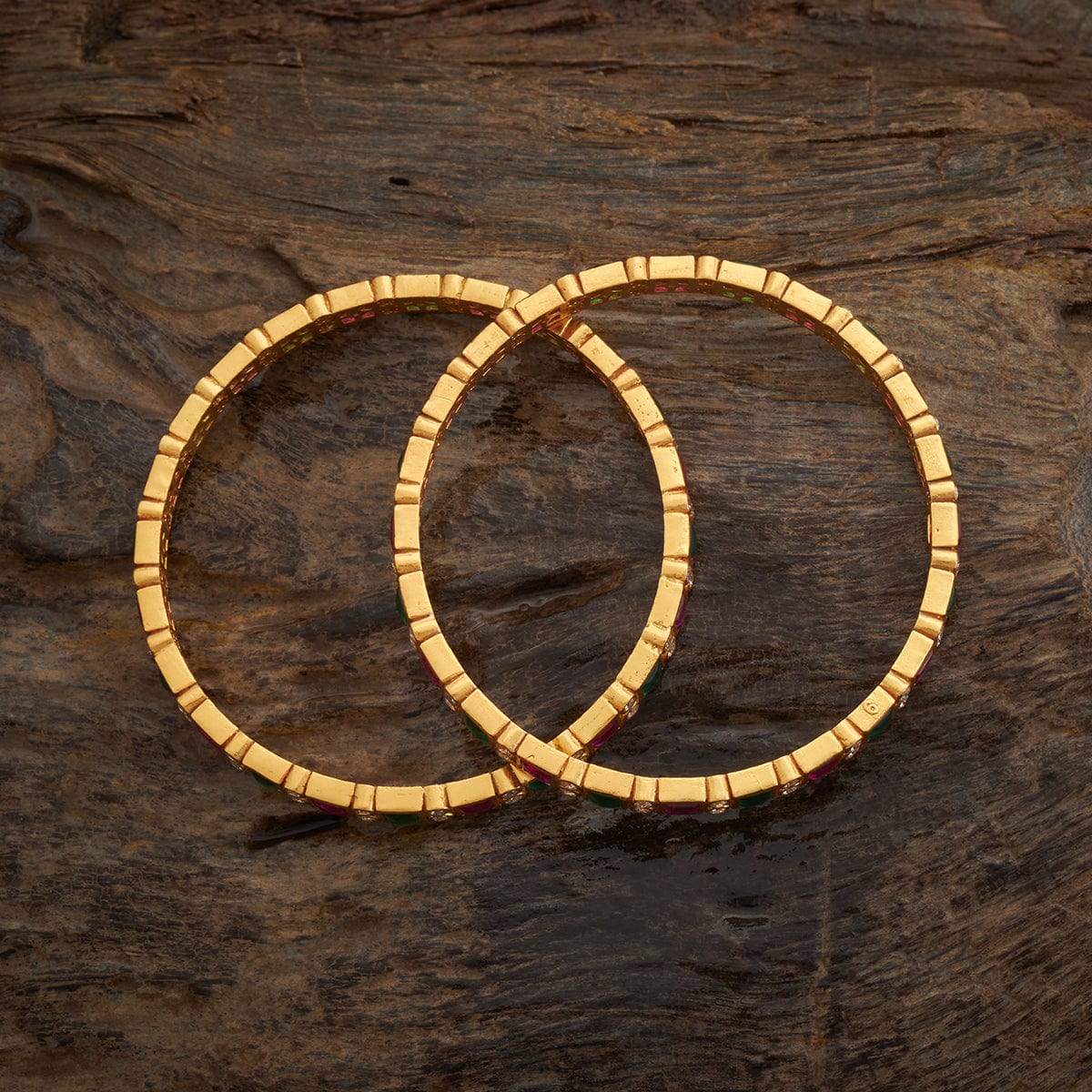 Silver Temple Bangle 172575 - Image 3