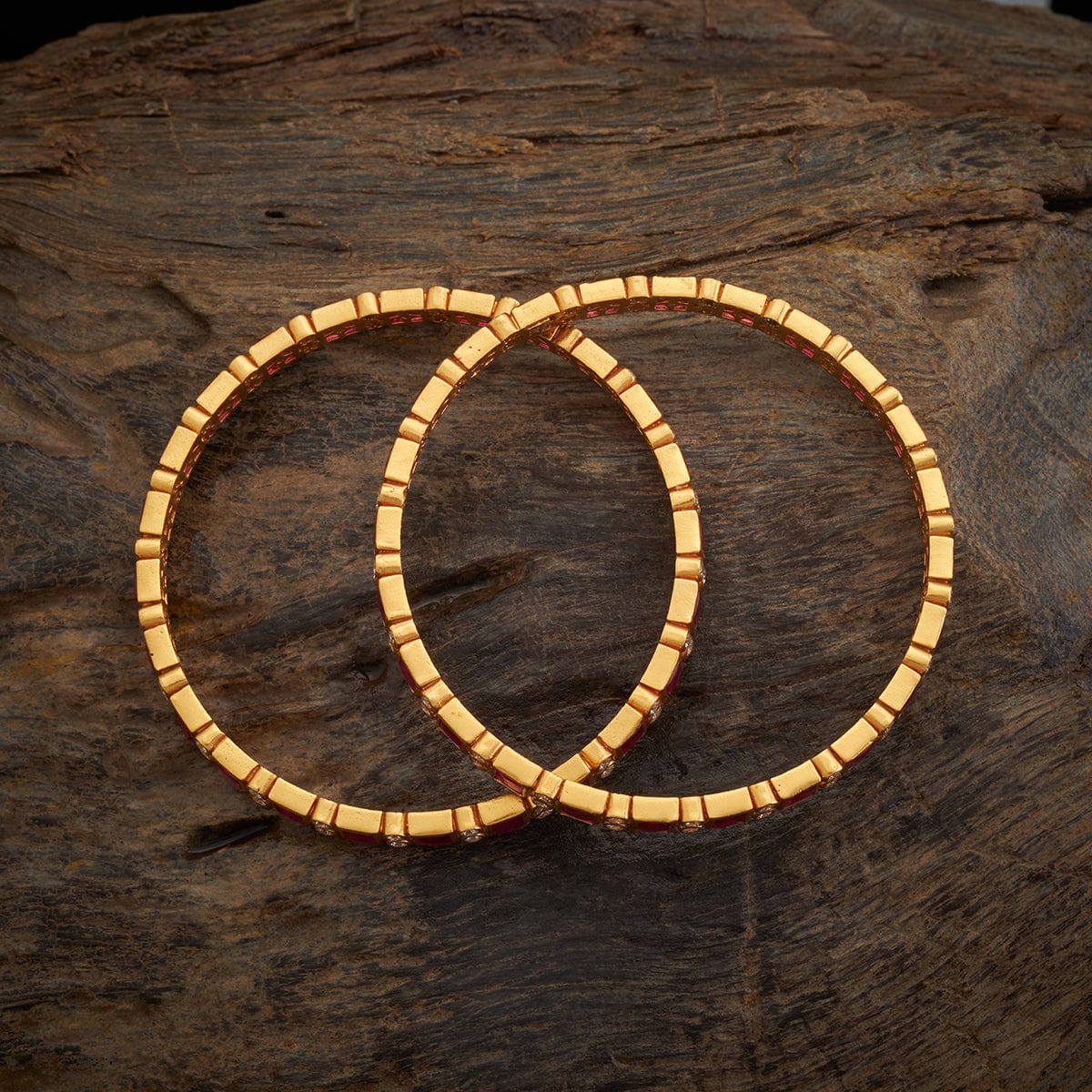 Silver Temple Bangle 172575 - Image 8