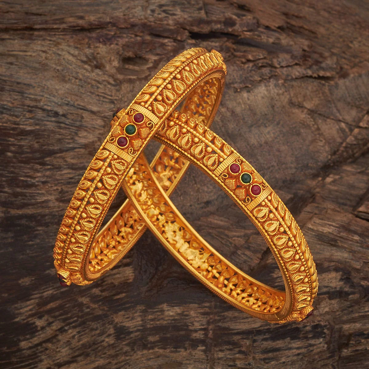 92.5 Silver Temple Bangle 177482 - Image 7
