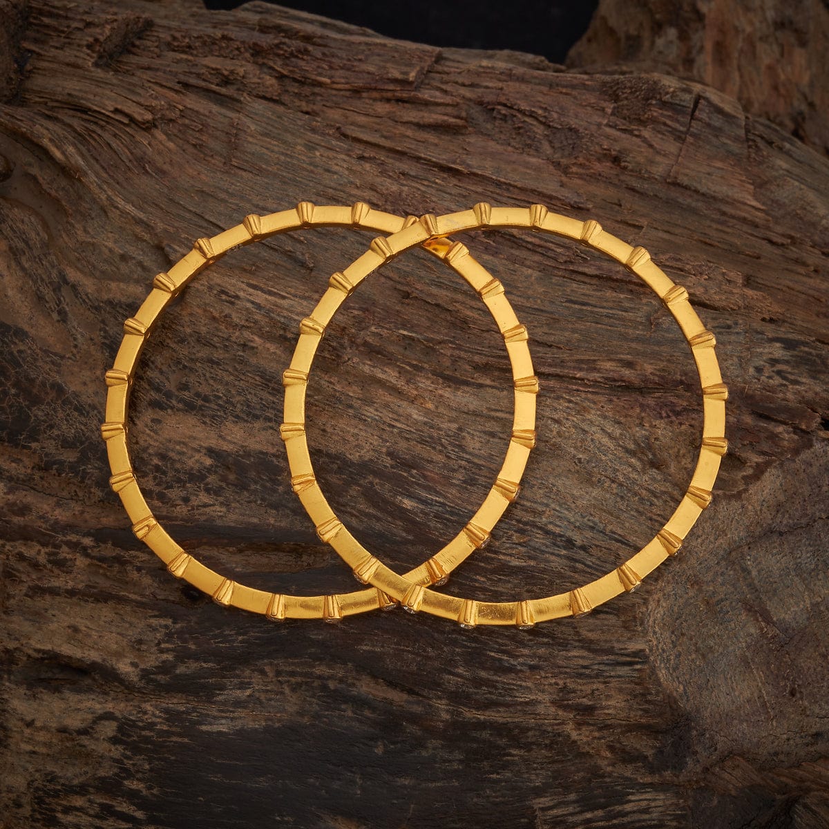 Silver Temple Bangle 180465 - Image 3