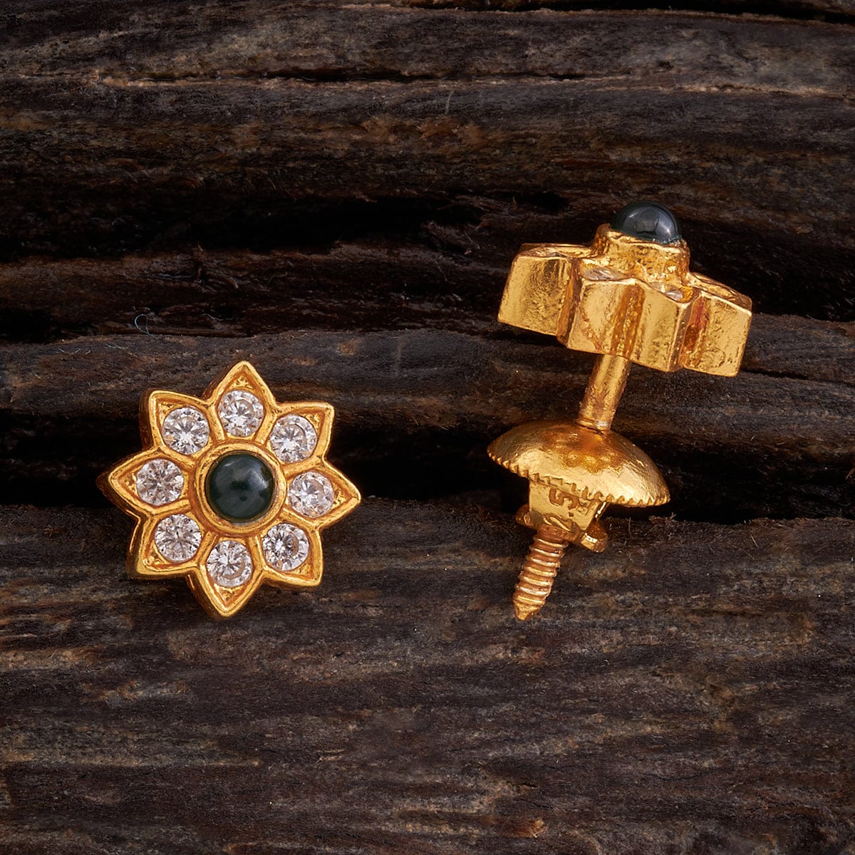 Silver Temple Earring 142572 - Image 10