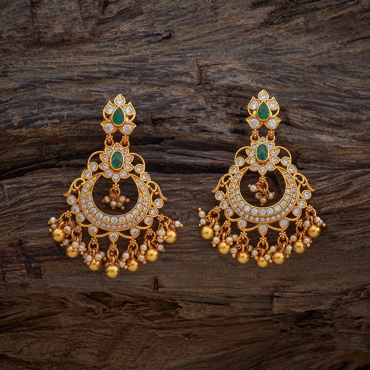 Silver Temple Earring 145490 - Image 5