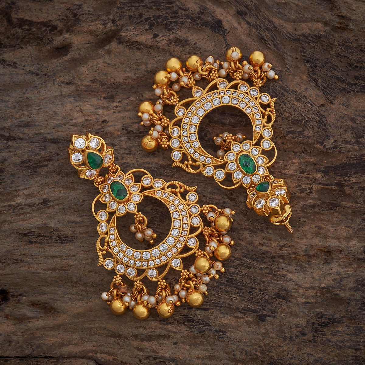 Silver Temple Earring 145490 - Image 6