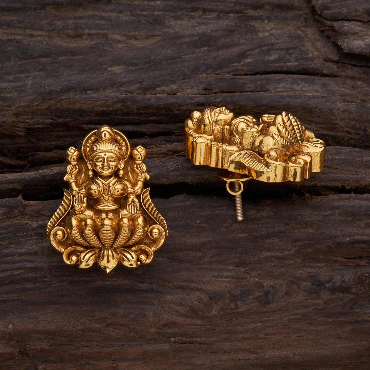 Silver Temple Earring 147989 - Image 3
