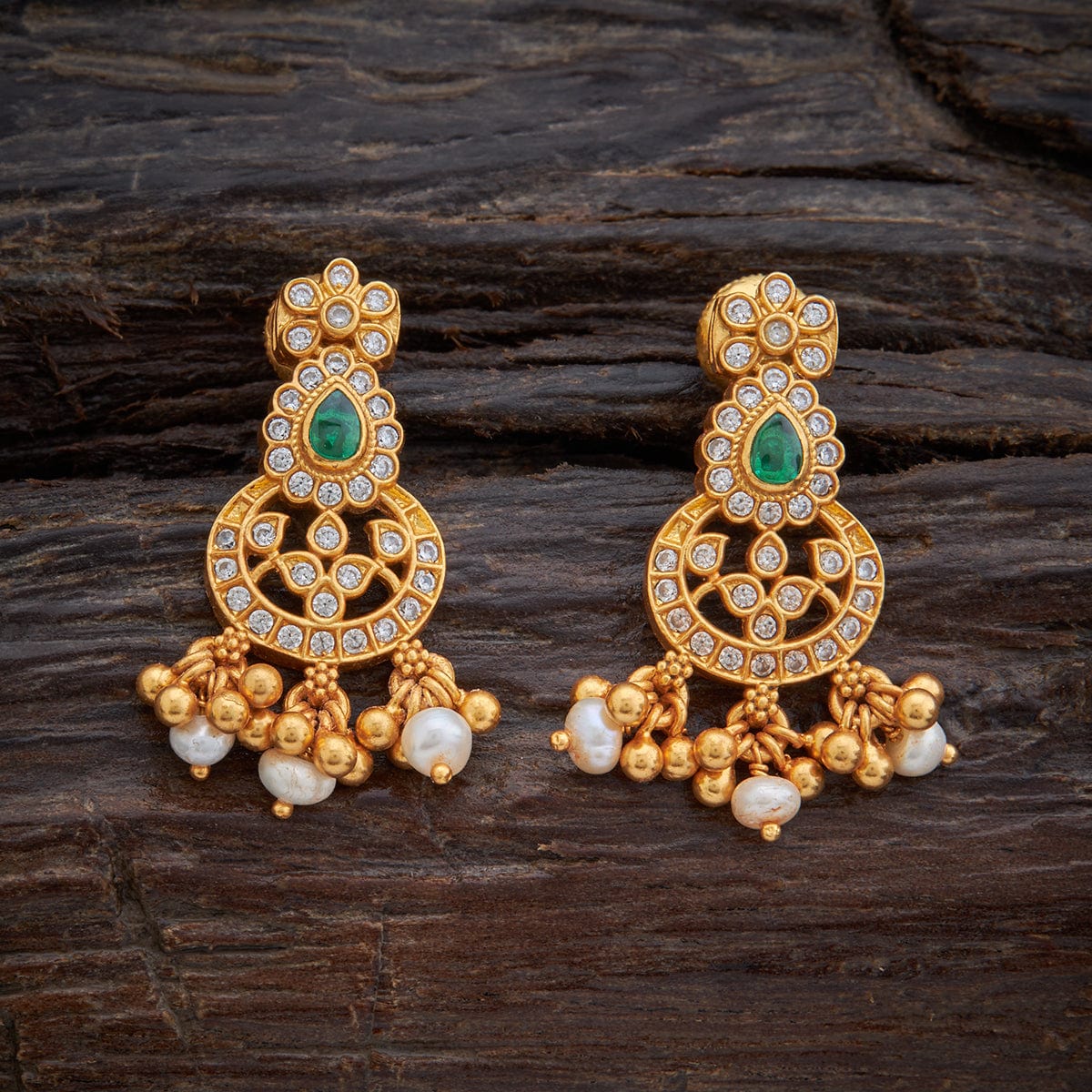 Silver Temple Earring 152380 - Image 3