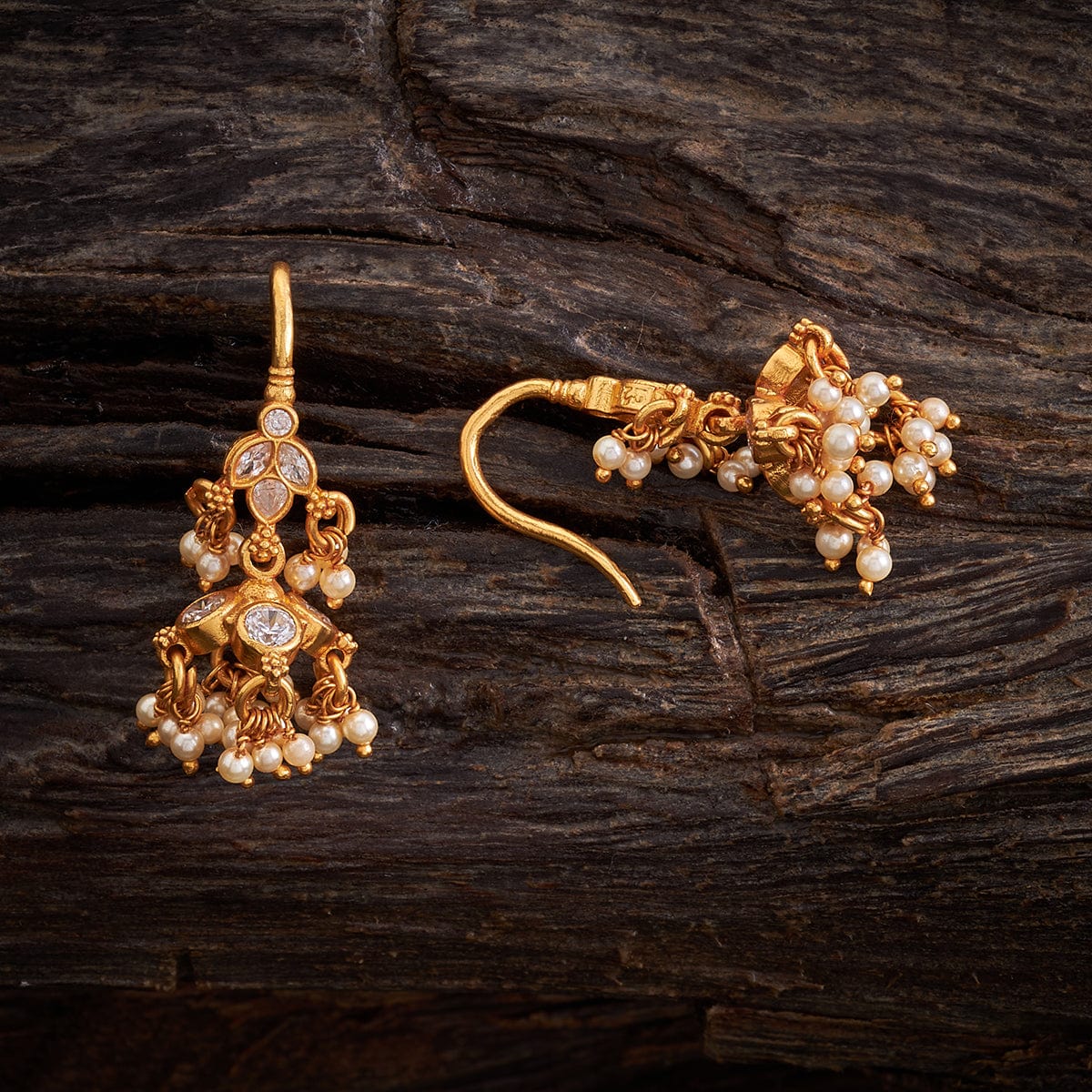 Silver Temple Earring 153412 - Image 6