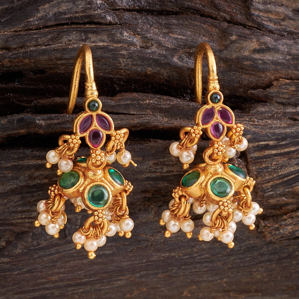 Silver Temple Earring 153412 - Image 9
