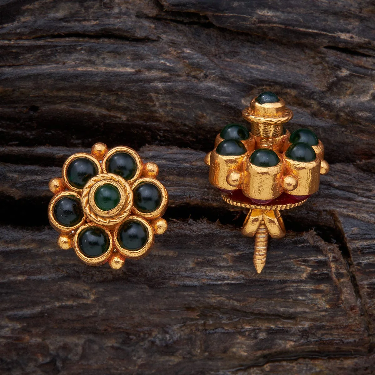 Silver Temple Earring 153675 - Image 3
